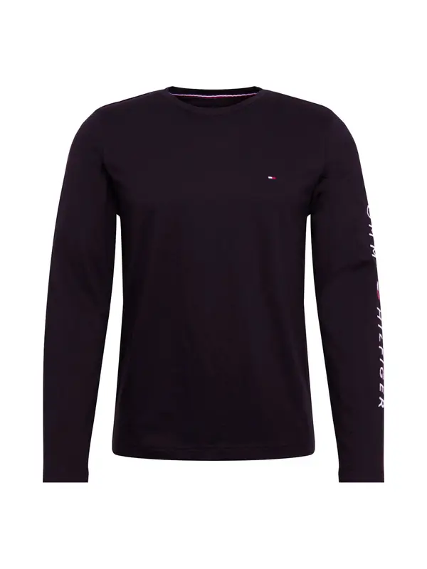 TOMMY HILFIGER TOMMY HILFIGER Majica  mornarska / rdeča / črna / bela