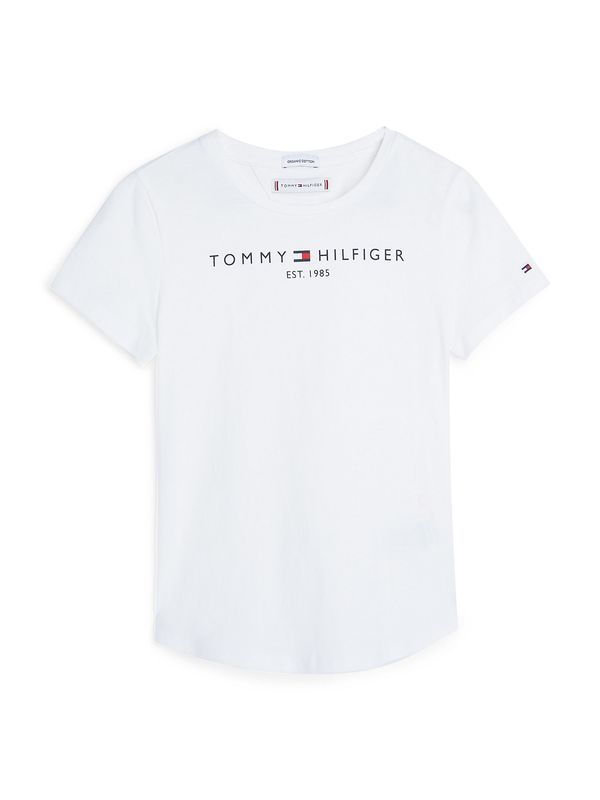 TOMMY HILFIGER TOMMY HILFIGER Majica  mornarska / rdeča / črna / volneno bela