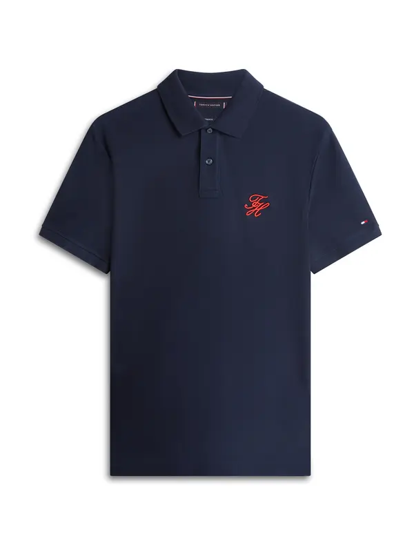 TOMMY HILFIGER TOMMY HILFIGER Majica  mornarska / rdeča