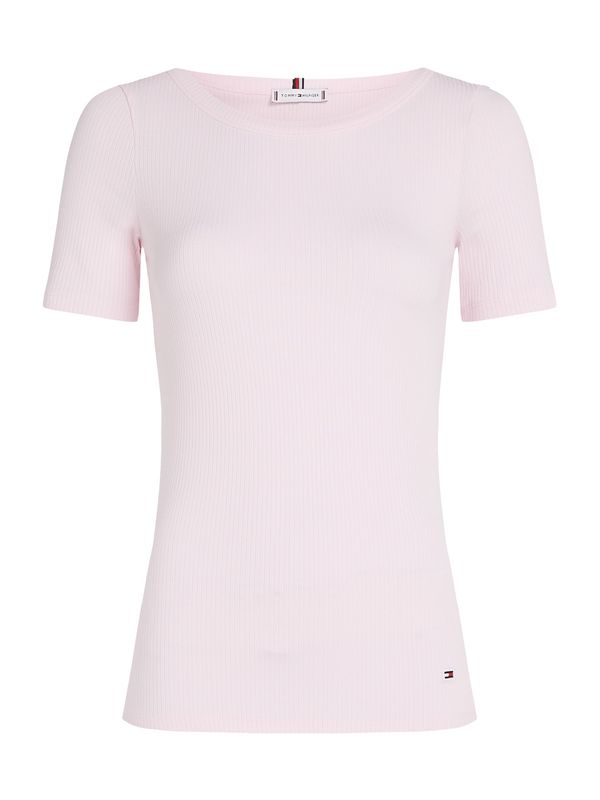 TOMMY HILFIGER TOMMY HILFIGER Majica  mornarska / rosé / rdeča / bela