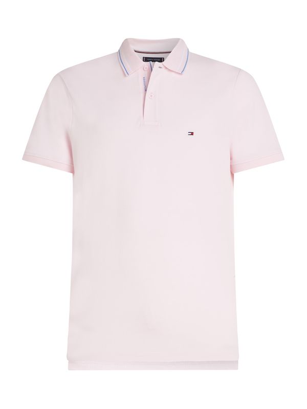 TOMMY HILFIGER TOMMY HILFIGER Majica  mornarska / roza / rdeča