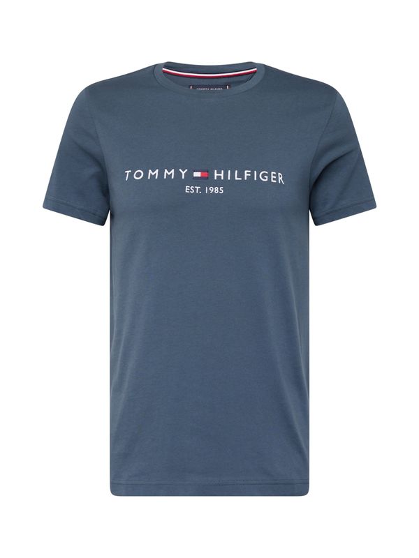 TOMMY HILFIGER TOMMY HILFIGER Majica  mornarska / safir / rdeča / bela