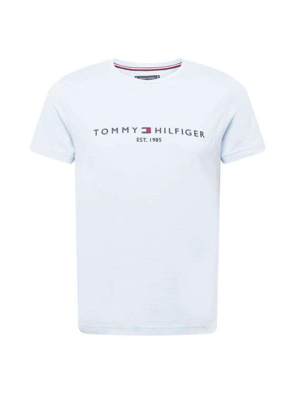 TOMMY HILFIGER TOMMY HILFIGER Majica  mornarska / svetlo modra / rdeča / bela