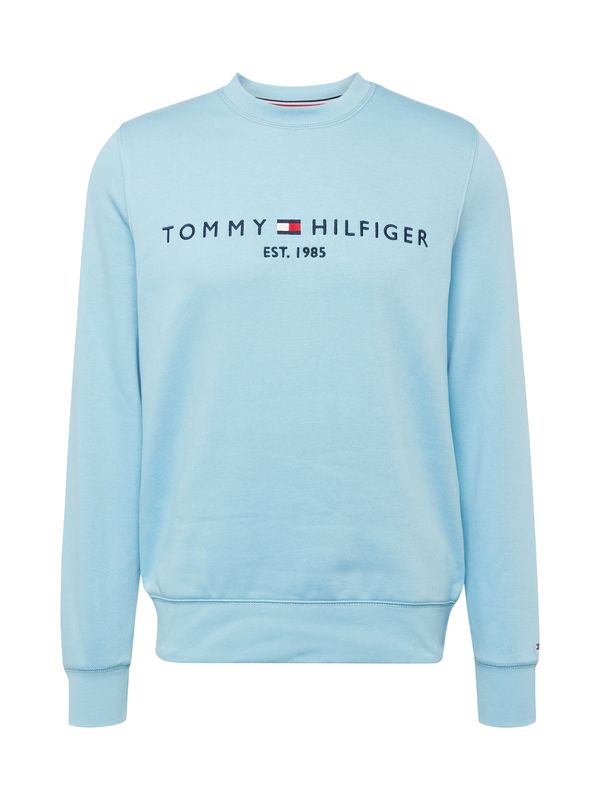 TOMMY HILFIGER TOMMY HILFIGER Majica  mornarska / svetlo modra / rdeča / bela