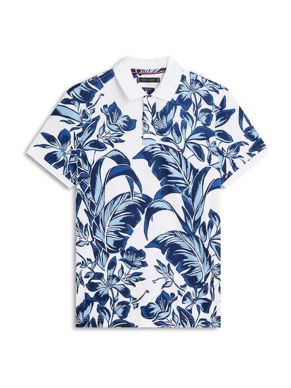 TOMMY HILFIGER TOMMY HILFIGER Majica  mornarska / svetlo modra / temno modra / bela
