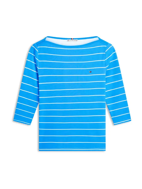 TOMMY HILFIGER TOMMY HILFIGER Majica 'New Cody'  modra / bela