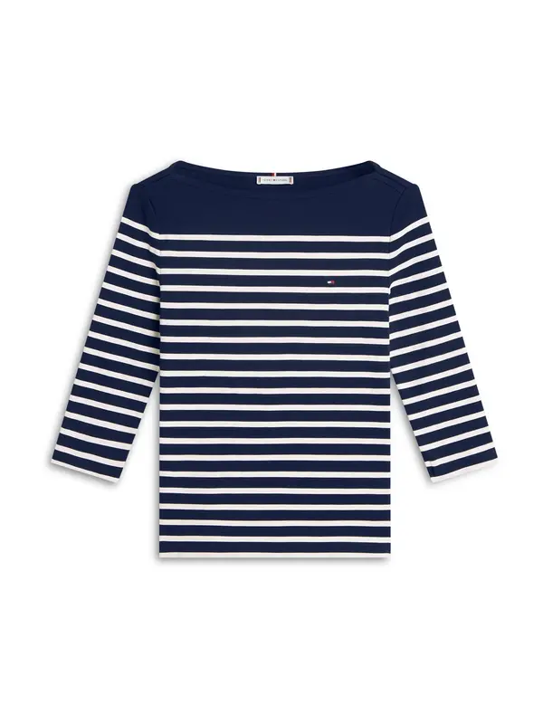 TOMMY HILFIGER TOMMY HILFIGER Majica 'NEW CODY'  mornarska / rdeča / bela