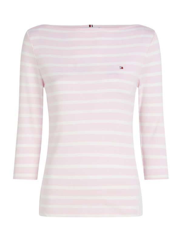 TOMMY HILFIGER TOMMY HILFIGER Majica 'New Cody'  roza / bela
