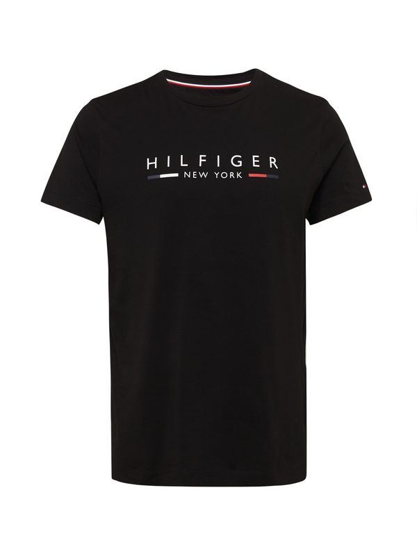 TOMMY HILFIGER TOMMY HILFIGER Majica 'New York'  rdeča / črna / bela