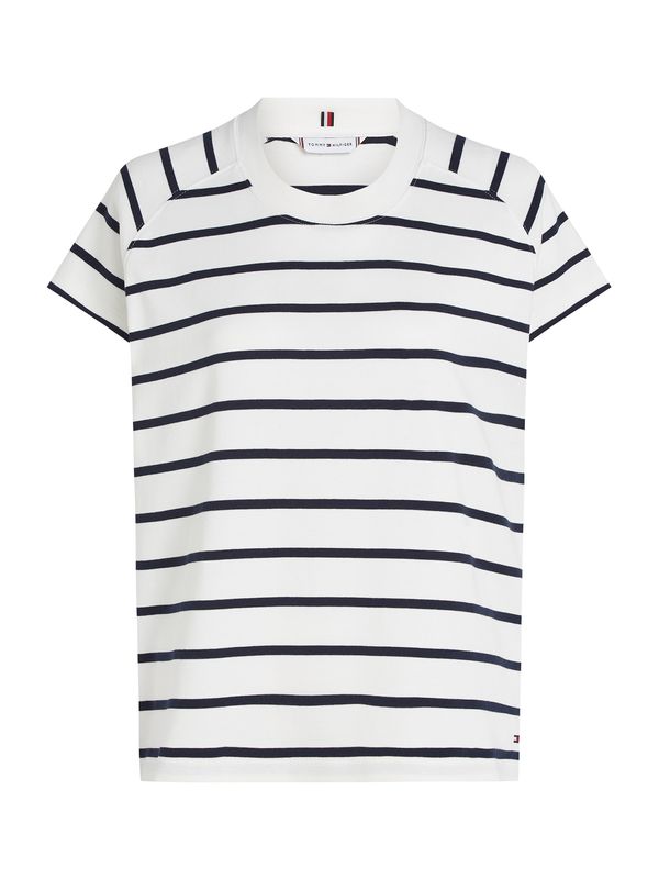 TOMMY HILFIGER TOMMY HILFIGER Majica  nočno modra / bela