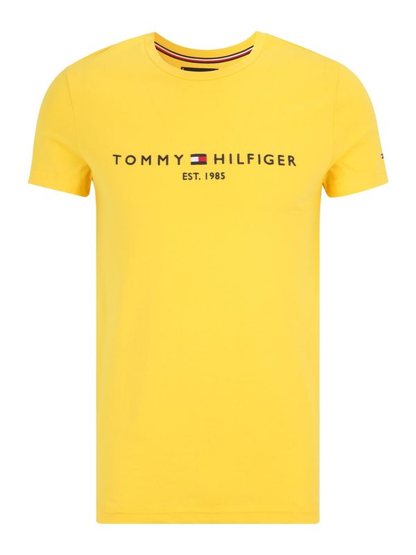 TOMMY HILFIGER TOMMY HILFIGER Majica  nočno modra / rumena / rdeča