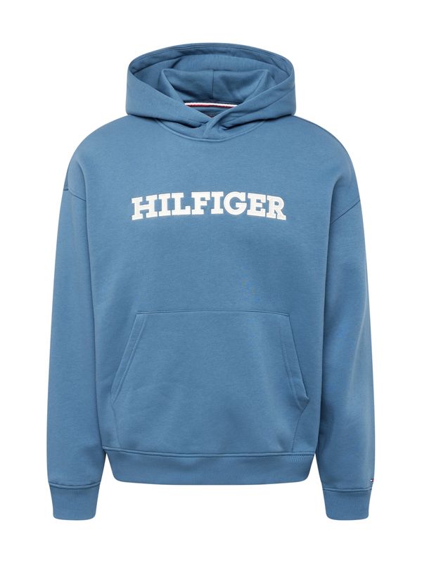 TOMMY HILFIGER TOMMY HILFIGER Majica  opal / svetlo siva / rdeča / bela