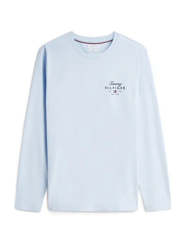 TOMMY HILFIGER TOMMY HILFIGER Majica  pastelno modra