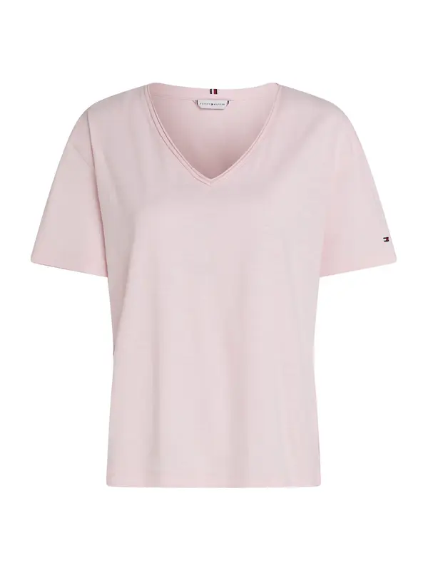 TOMMY HILFIGER TOMMY HILFIGER Majica  pastelno roza