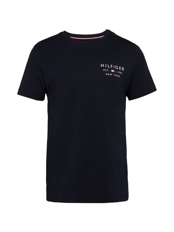 TOMMY HILFIGER TOMMY HILFIGER Majica  rdeča / črna / bela