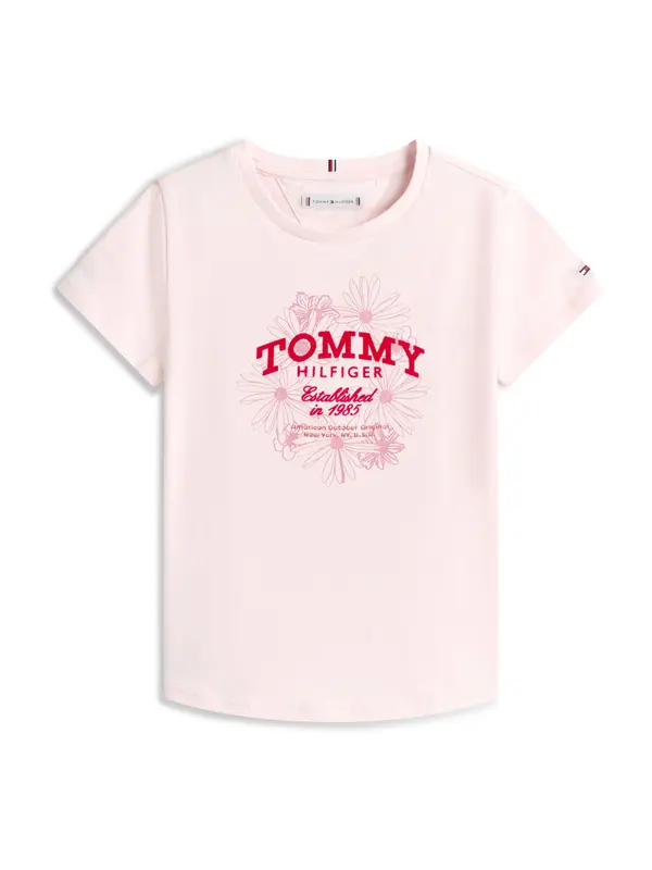 TOMMY HILFIGER TOMMY HILFIGER Majica  rosé / staro roza / temno roza