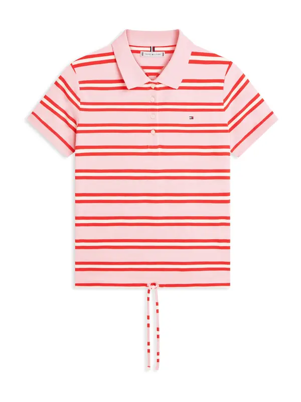 TOMMY HILFIGER TOMMY HILFIGER Majica  roza / rdeča