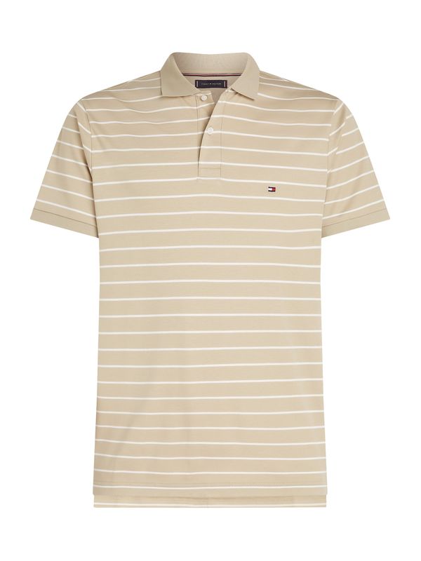 TOMMY HILFIGER TOMMY HILFIGER Majica 'SEASONAL'  bež / bela