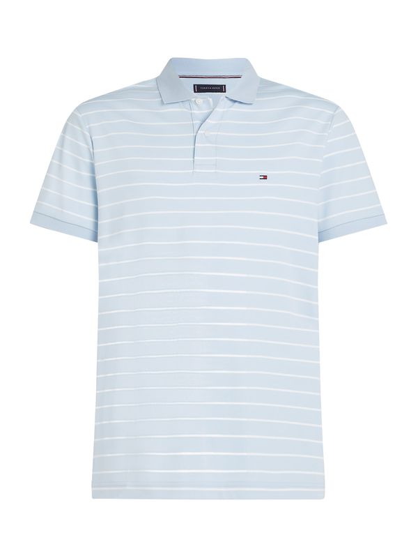 TOMMY HILFIGER TOMMY HILFIGER Majica 'Seasonal'  svetlo modra / bela