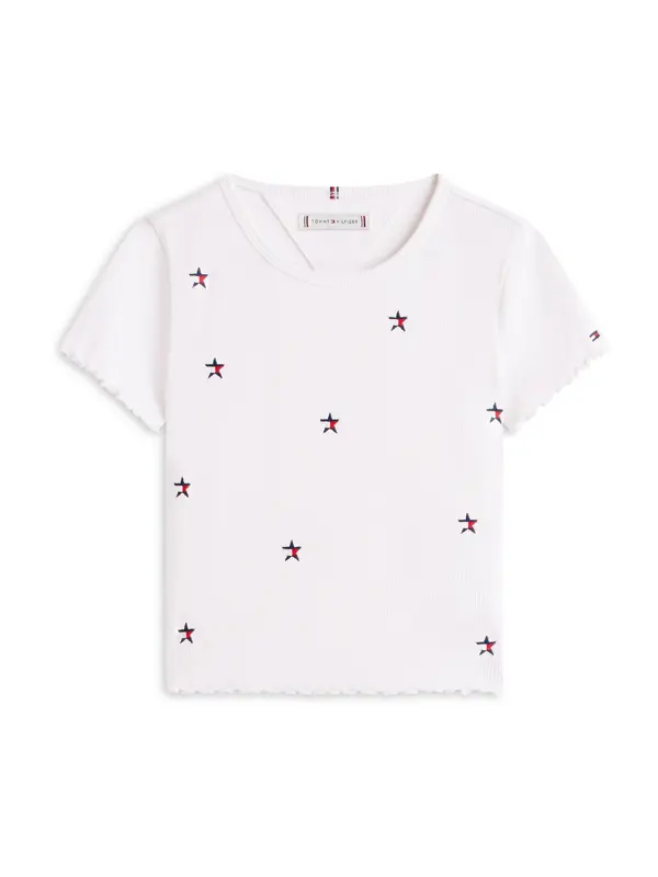 TOMMY HILFIGER TOMMY HILFIGER Majica 'Star'  marine / rdeča / bela