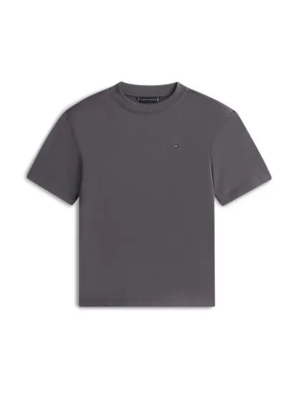 TOMMY HILFIGER TOMMY HILFIGER Majica  svetlo bež / pastelno modra / temno siva / češnjevo rdeča
