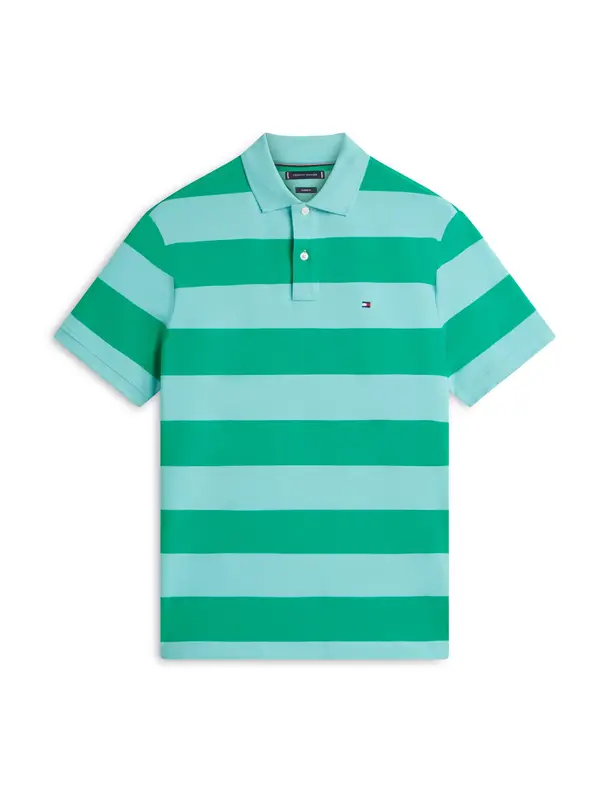 TOMMY HILFIGER TOMMY HILFIGER Majica  svetlo modra / zelena