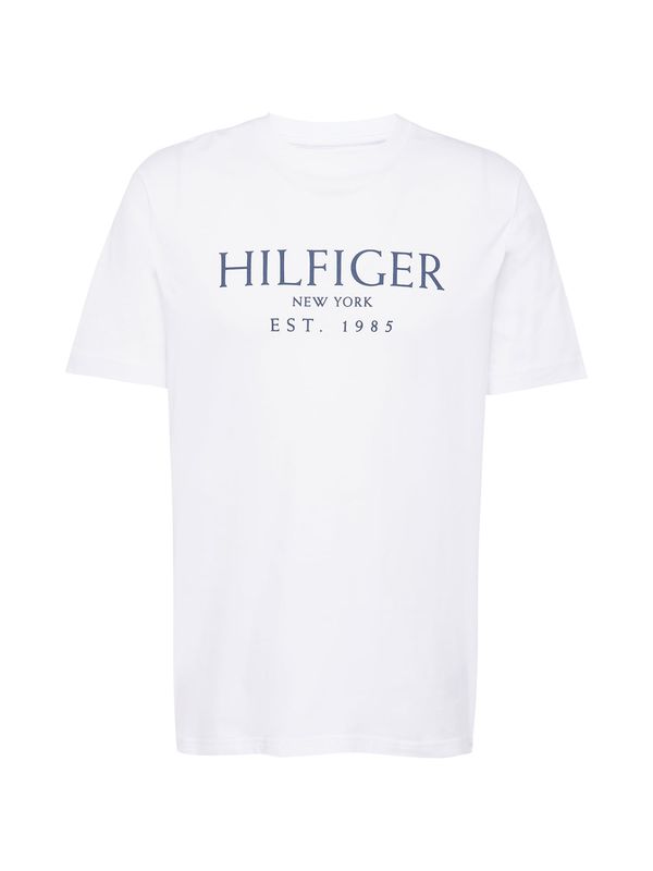 TOMMY HILFIGER TOMMY HILFIGER Majica  temno modra / bela