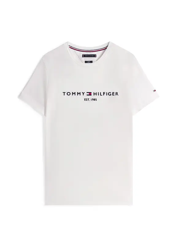 TOMMY HILFIGER TOMMY HILFIGER Majica  temno modra / rdeča / bela
