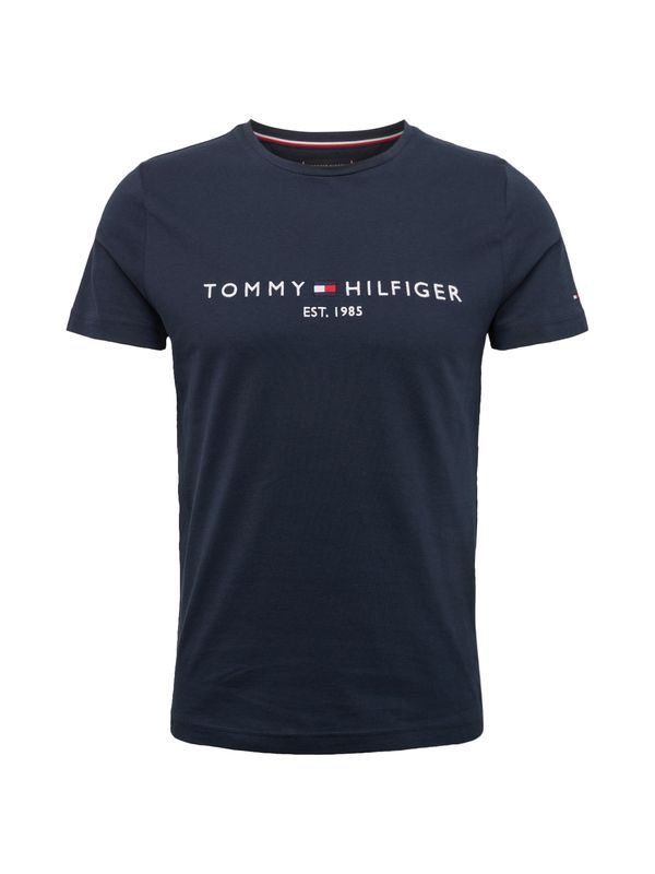 TOMMY HILFIGER TOMMY HILFIGER Majica  temno modra / rdeča / bela