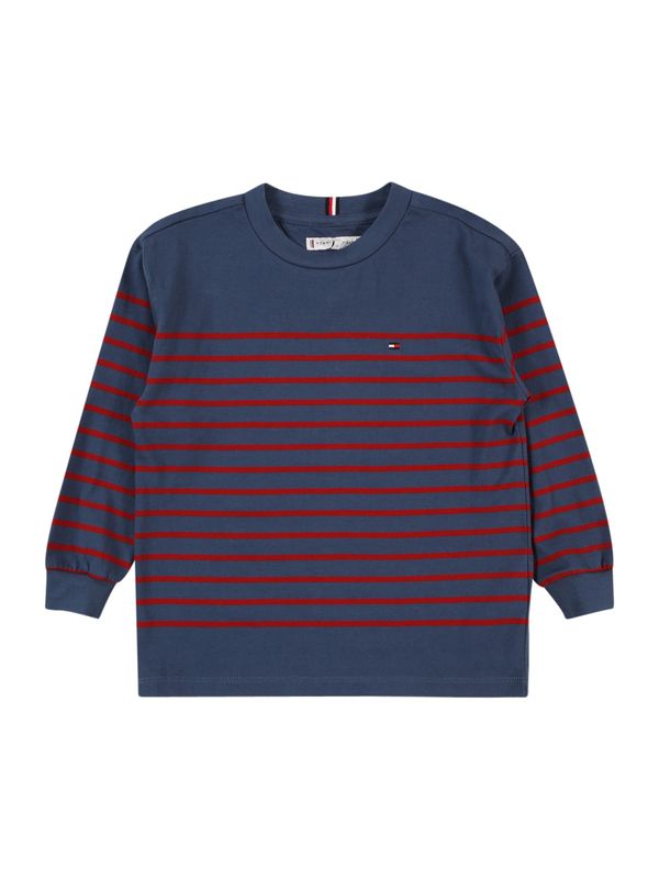 TOMMY HILFIGER TOMMY HILFIGER Majica  temno modra / rdeča