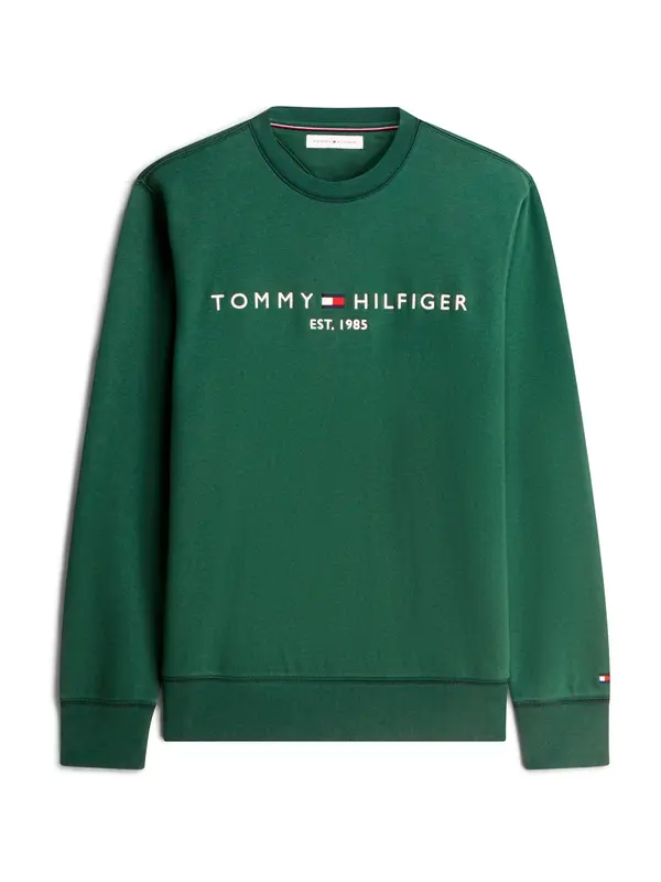 TOMMY HILFIGER TOMMY HILFIGER Majica  temno modra / temno zelena