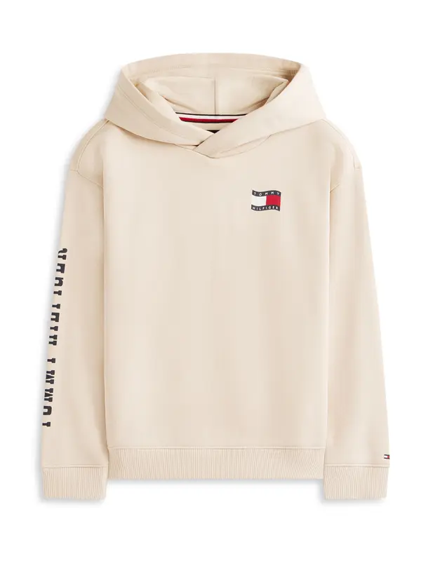 TOMMY HILFIGER TOMMY HILFIGER Majica 'Wavy'  bež / mornarska / črna / bela
