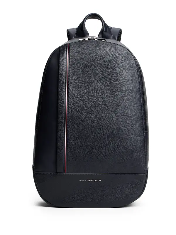 TOMMY HILFIGER TOMMY HILFIGER Nahrbtnik  temno modra / rdeča / srebrna / bela