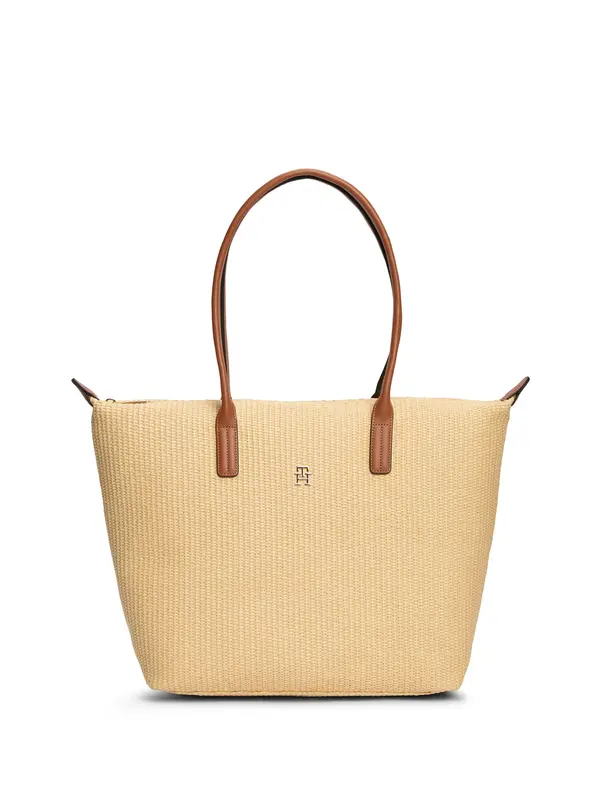 TOMMY HILFIGER TOMMY HILFIGER Nakupovalna torba  bež