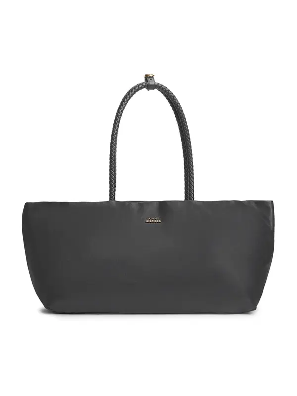 TOMMY HILFIGER TOMMY HILFIGER Nakupovalna torba 'MARINA'  črna