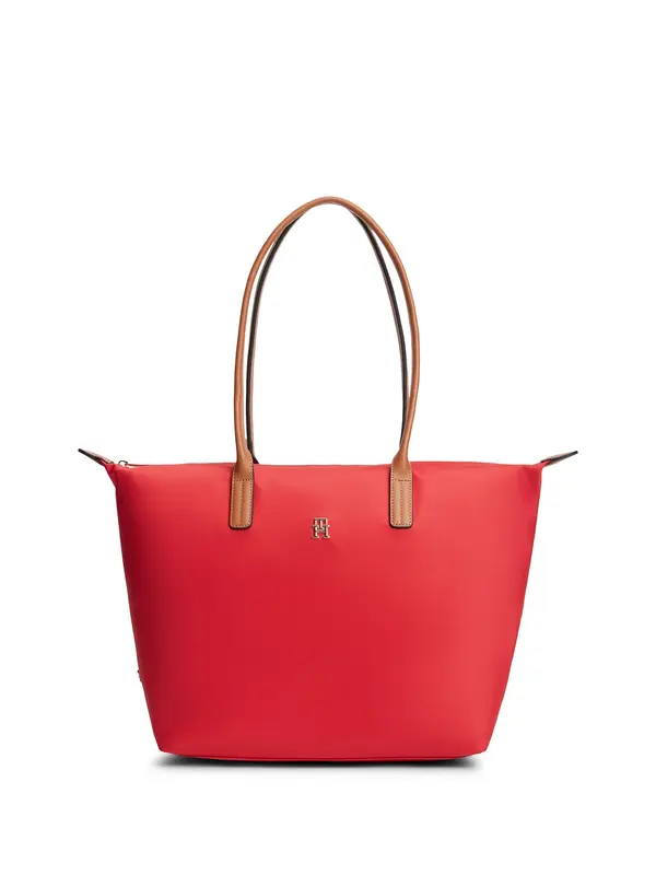 TOMMY HILFIGER TOMMY HILFIGER Nakupovalna torba 'Popette'  rdeča