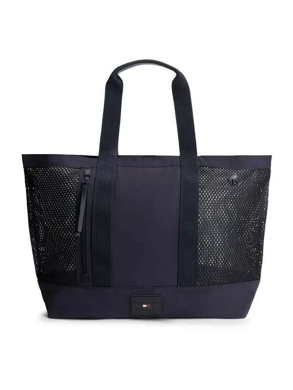 TOMMY HILFIGER TOMMY HILFIGER Nakupovalna torba 'SUMMER'  modra