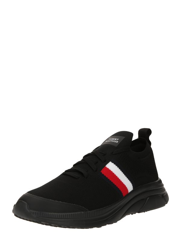 TOMMY HILFIGER TOMMY HILFIGER Natikač 'Modern Runner'  rdeča / črna / bela