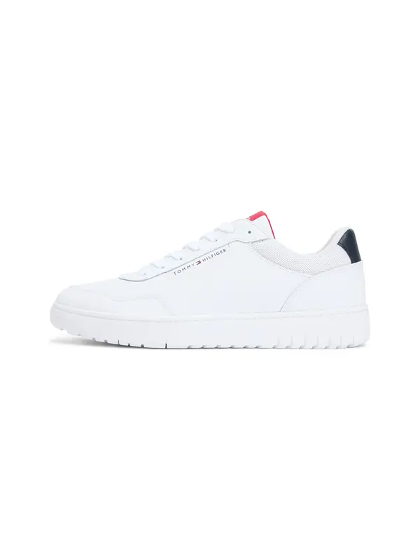 TOMMY HILFIGER TOMMY HILFIGER Nizke superge 'Basket Core Lite'  temno modra / rdeča / bela