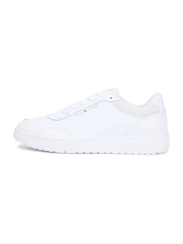 TOMMY HILFIGER TOMMY HILFIGER Nizke superge 'BASKET CORE LITE'  temno siva / bela