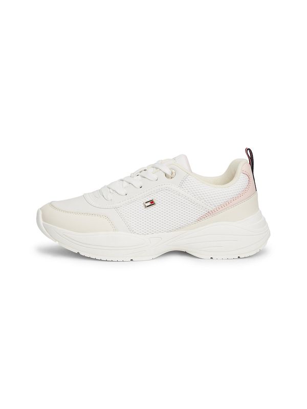 TOMMY HILFIGER TOMMY HILFIGER Nizke superge 'Chunky Runner'  mornarska / temno rdeča / bela