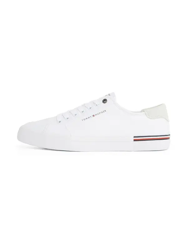TOMMY HILFIGER TOMMY HILFIGER Nizke superge 'CORE CORPORATE'  mornarska / rdeča / bela / off-bela