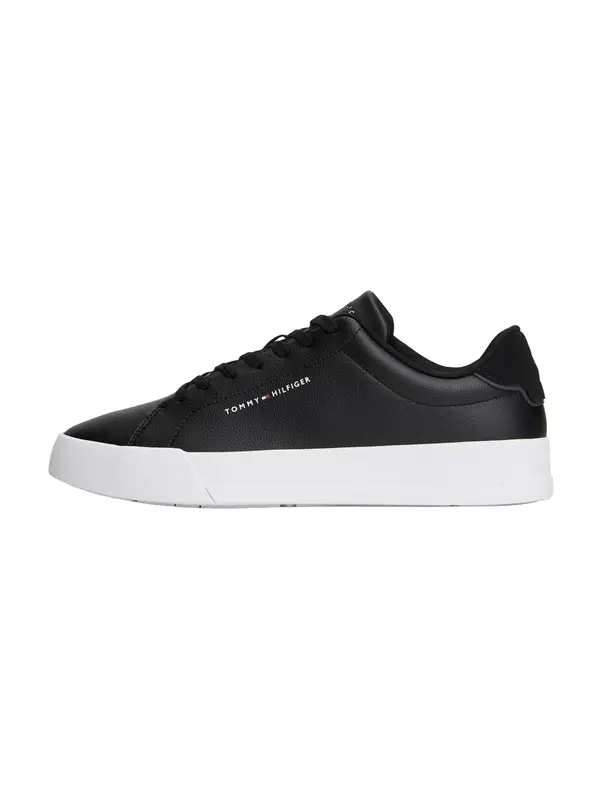 TOMMY HILFIGER TOMMY HILFIGER Nizke superge 'Court Core'  črna