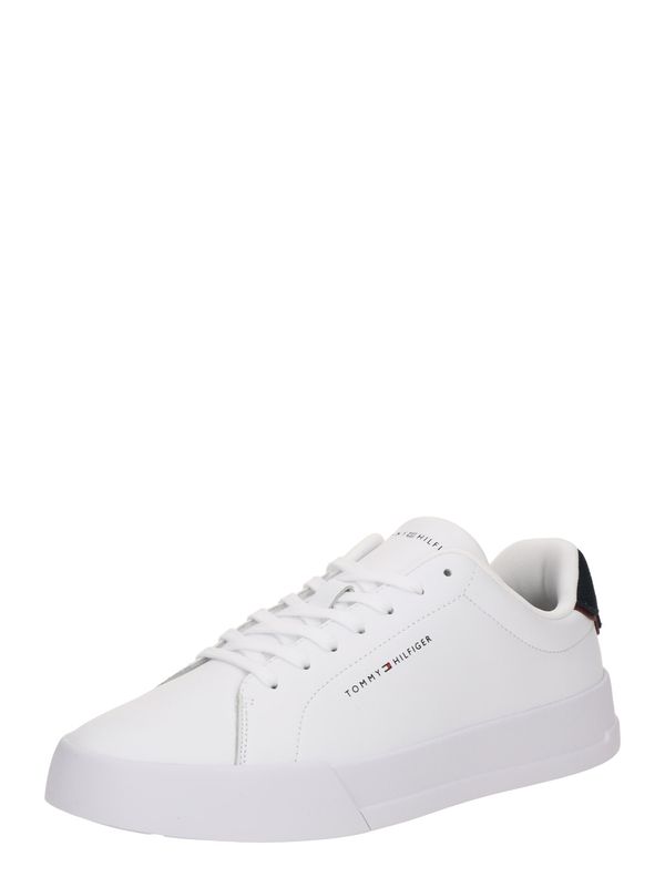 TOMMY HILFIGER TOMMY HILFIGER Nizke superge 'COURT ESS'  temno modra / bela