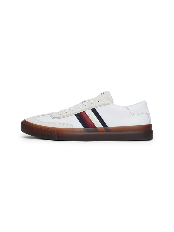 TOMMY HILFIGER TOMMY HILFIGER Nizke superge 'CUPSET TERRACE'  ecru / rubin rdeča / črna / off-bela