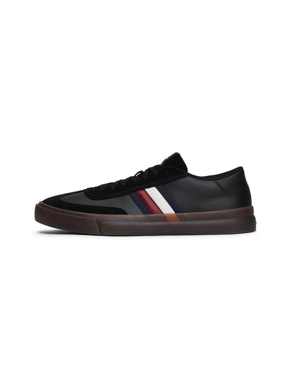 TOMMY HILFIGER TOMMY HILFIGER Nizke superge 'CUPSET TERRACE'  karminsko rdeča / črna / bela