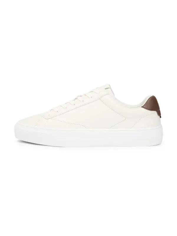 TOMMY HILFIGER TOMMY HILFIGER Nizke superge  ecru / rjava