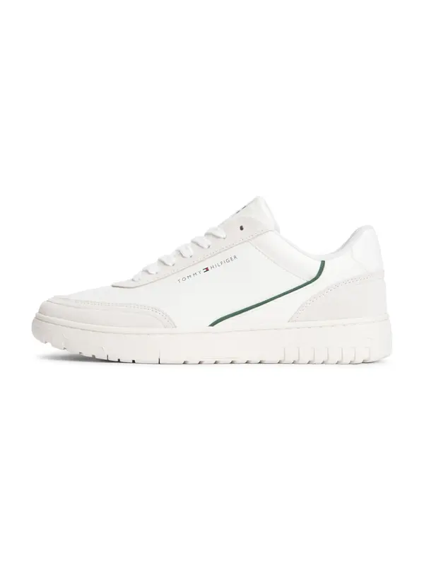TOMMY HILFIGER TOMMY HILFIGER Nizke superge  ecru / zelena