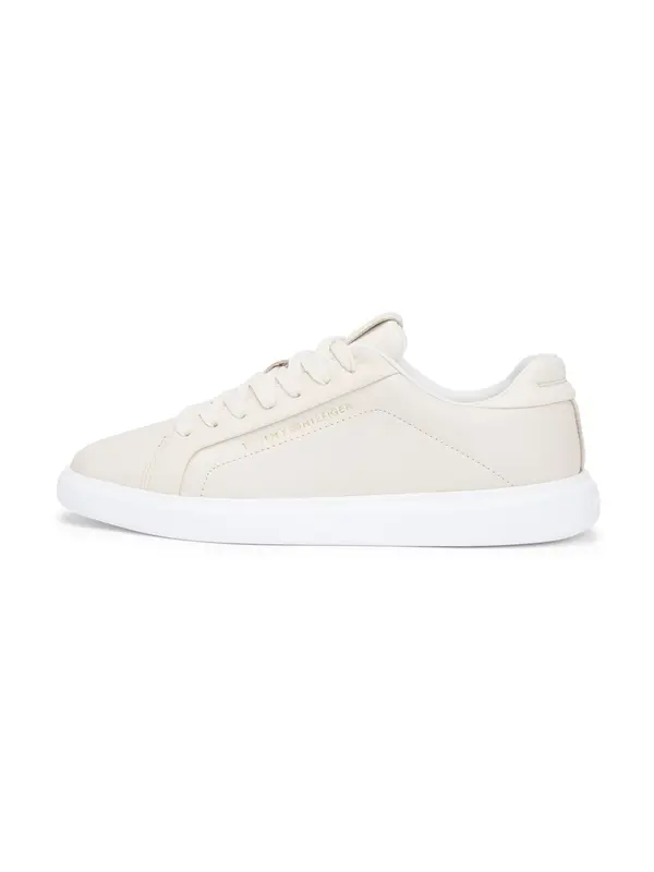 TOMMY HILFIGER TOMMY HILFIGER Nizke superge 'Icon Court'  kremna / zlata