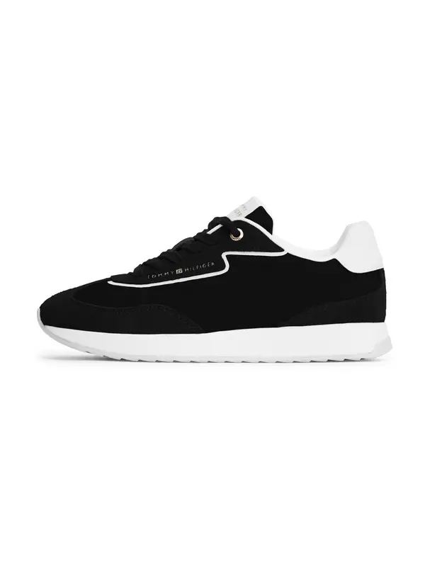 TOMMY HILFIGER TOMMY HILFIGER Nizke superge 'Lace-up'  črna